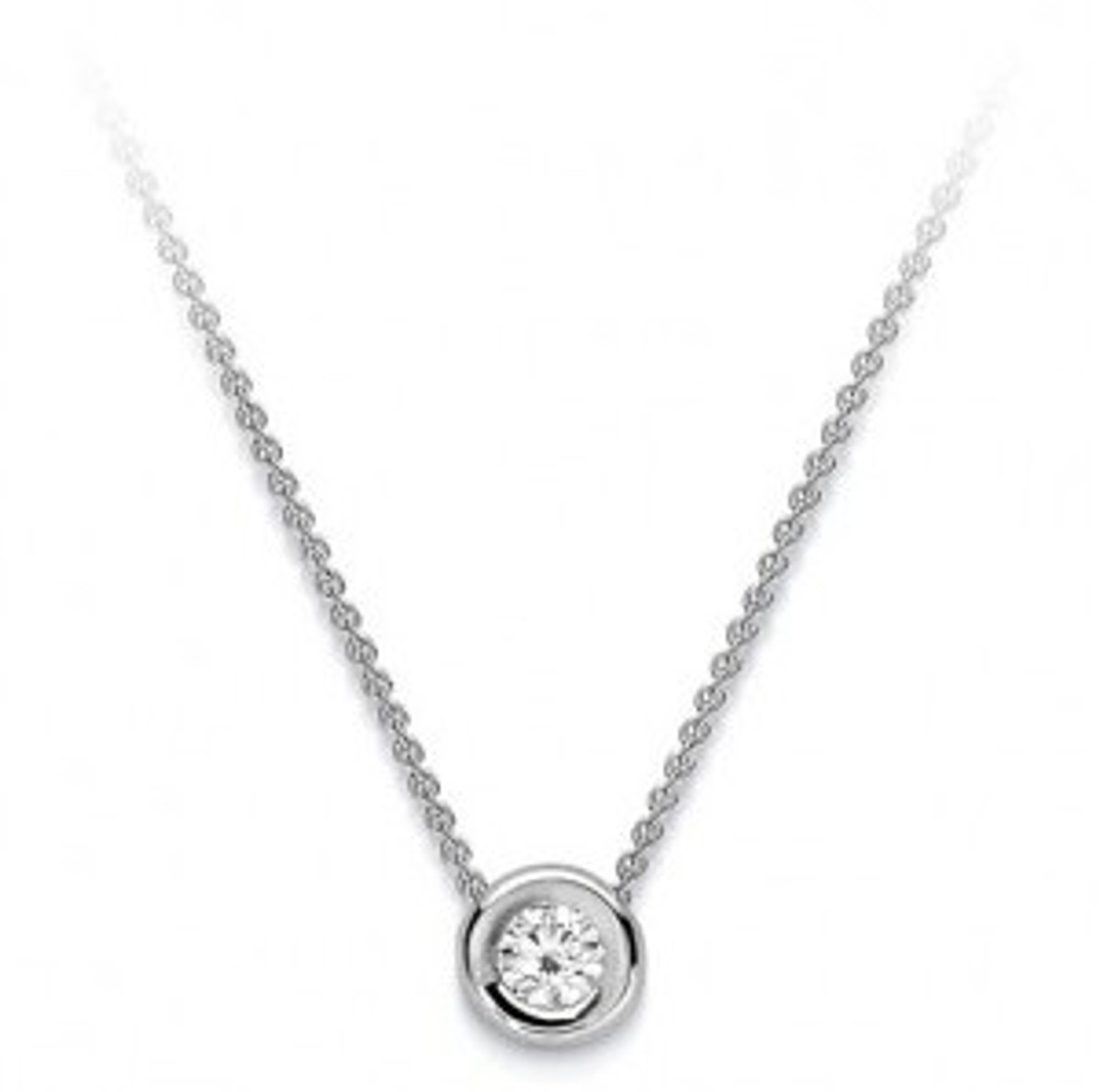 Round Cluster Flower Diamond Pendant Necklace 14K White Gold 1.55 CTW | eBay