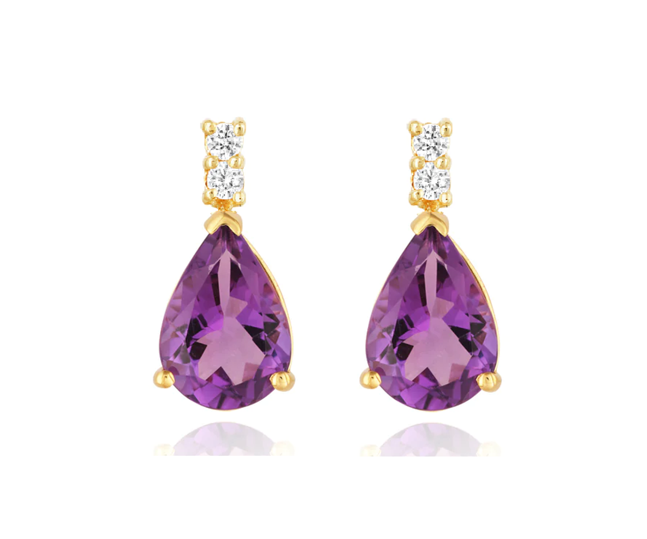 Amethyst Earrings — Truman Jewelers