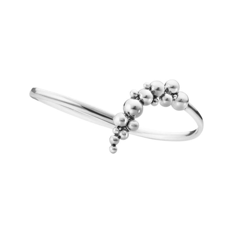 Georg Jensen  Silver Moonlight Grape Bangle 