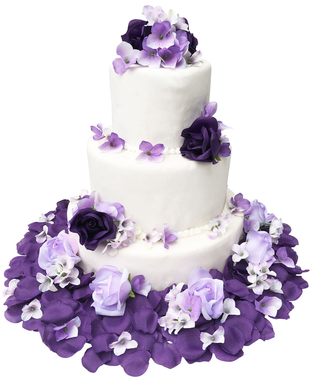 wedding cake flowers