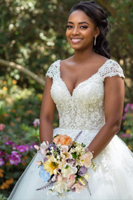 spring wildflower bridal bouquet