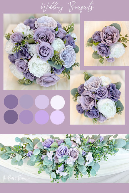 lilac wedding theme