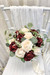 Burgundy Garden Rose Silk Flower Bouquets | TheBridesBouquet (large)