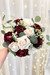Burgundy Garden Rose Silk Flower Bouquets | TheBridesBouquet (large)