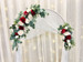 Red and Ivory Floral Swag - Small - TheBridesBouquet