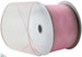 Wired Edge Organza Ribbon - Light Pink - 25 yards