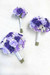 Artificial Wedding Bouquets in Hydrangea Rose Purple Lavender (small) Artificial Wedding Bouquets in Hydrangea Rose Purple Lavender (small)