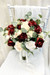 Burgundy Garden Rose Bridal Bouquet | Silk Flower Bouquets (xlarge) TheBridesBouquet.com