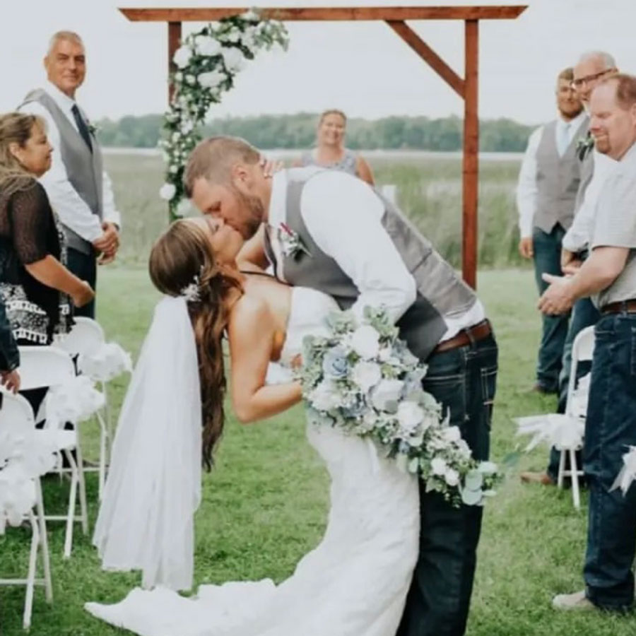 Cascading Bridal Bouquet