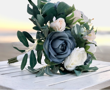 fake flower wedding bouquets