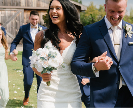 wedding dress bouquets near me