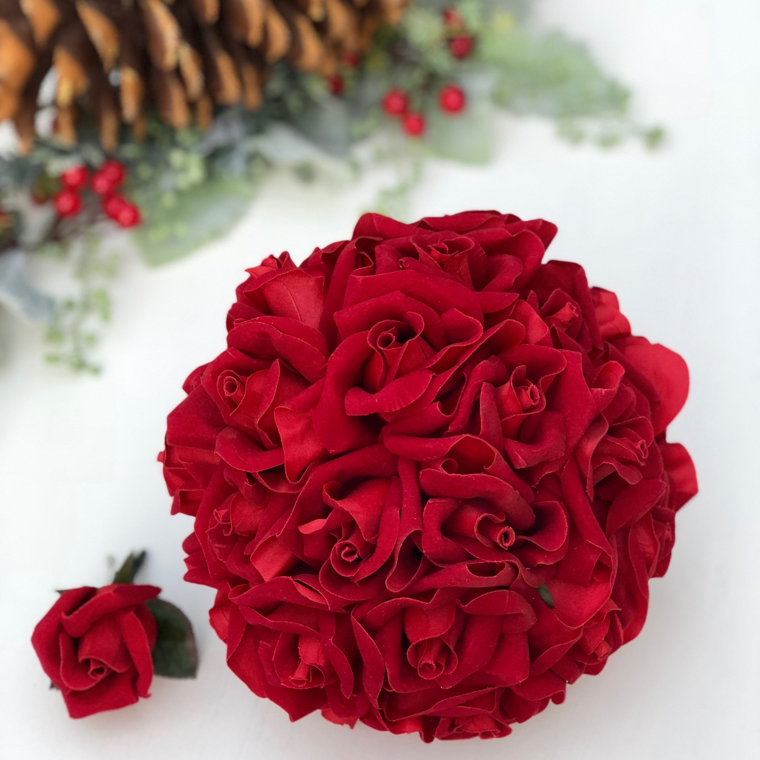 Loving these Red Velvet Roses! Just in time for the holidays
