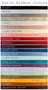Satin Ribbon Chart TheBridesBouquet