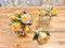 YELLOW Prom Flowers | Wrist Corsage | Prom Bouquet | Prom Boutonniere