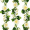 Yellow Rose Garland | Artificial Wedding Flowers | 8 feet long