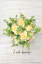Butter Yellow Wedding Bouquet for Bridesmaid- Small Bouquet - The Brides Bouquet