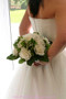 Ivory Silk Rose Nosegay | Artificial Wedding Flowers | Silk Bridal Bouquet | Wedding Bouquets