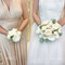 Ivory Blush Mini Rose Fake Flower For Wedding | Bridal Bouquet (large)