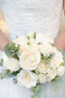 Ivory Blush Mini Rose Fake Flower For Wedding | Bridal Bouquet (large)