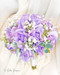 Lavender Wedding Bouquets | Bridesmaid Bouquets with Babies Breath & Eucalyptus (medium)