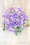 Lavender Wedding Bouquets | Bridesmaid Bouquets with Babies Breath & Eucalyptus (medium)