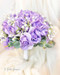 Lavender Bridal Bouquet with Babies Breath & Eucalyptus (large)