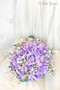 Lavender Bridal Bouquet with Babies Breath & Eucalyptus (large)