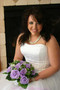 Lavender Silk Rose Nosegay | Artificial Wedding Flowers | Silk Bridal Bouquet | Wedding Bouquets