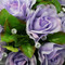 Lavender Silk Rose Nosegay | Artificial Wedding Flowers | Silk Bridal Bouquet | Wedding Bouquets