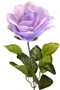 Lavender Rose Stem | Artificial Flowers | Fake Roses | Silk Roses | Faux Flowers | Flowers in Bulk (1 stem)