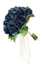 Navy Blue Rose Wedding Bouquet | Bridesmaid Bouquets | Large (Two Dozen Roses)