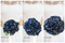 Navy Blue Rose Wedding Bouquet | Bridesmaid Bouquets | Large (Two Dozen Roses)