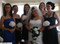 Navy Blue and Ivory Silk Rose Cascade | Artificial Wedding Flowers | Silk Bridal Bouquet | Wedding Bouquets