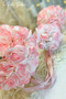 Pink Rose Wedding Bouquet | Silk Bridal Bouquets (Large)