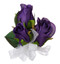 Purple Rose Wedding Corsages | Prom Corsage | Corsage Flowers | Wrist Corsage | Silk Wedding Flowers