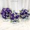 Purple Wedding Bouquet with Babies Breath | Bridesmaid Bouquet (medium)