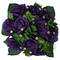 Purple Silk Rose Nosegay | Artificial Wedding Flowers | Silk Bridal Bouquet | Wedding Bouquets