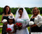 Red Silk Rose Nosegay | Artificial Wedding Flowers | Silk Bridal Bouquet | Wedding Bouquets