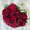 Red Rose Artificial Wedding Bouquets | Bouquet Toss (medium)