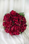 Red Rose Artificial Wedding Bouquets | Bouquet Toss (medium)