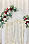 Red and Ivory Floral Swag - Small - TheBridesBouquet