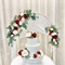 Red and Ivory Floral Swag - Small - TheBridesBouquet
