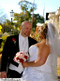 Red + Pink + Ivory Silk Garden Rose Stems- artificial wedding bouquets - silk wedding flowers (large)