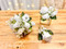 WHITE Prom Boutonniere and Corsage | Prom Corsage | Prom Flowers | Prom Bouquet