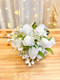 WHITE Prom Boutonniere and Corsage | Prom Corsage | Prom Flowers | Prom Bouquet