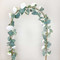 White Flower Garland | Wedding Garland | Eucalyptus Garland | 8 feet long