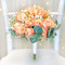 Wedding Bouquet | Bridal Bouquet of Coral & White Flowers (medium)