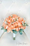 Wedding Bouquet | Bridal Bouquet of Coral & White Wedding Flowers (large)