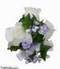 Sweet Lavender Silk Rose Corsage - Wedding Corsage Prom