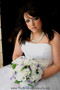 Sweet Lavender Silk Rose Nosegay - Bridal Wedding Bouquet